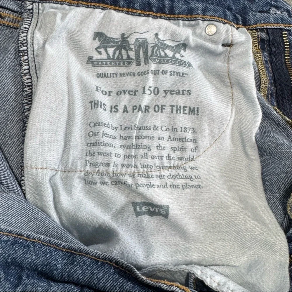 Levi's 505 Denim Blue Jeans Men's Size 36